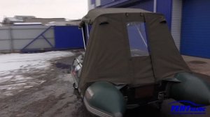 Тент ходовой на лодку ПВХ Кайман 380 (CAYMAN N380)