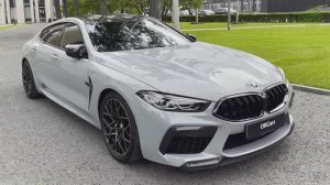 BMW M8 Gran Coupe Competition 2025 - Звук, Интерьер и Экстерьер