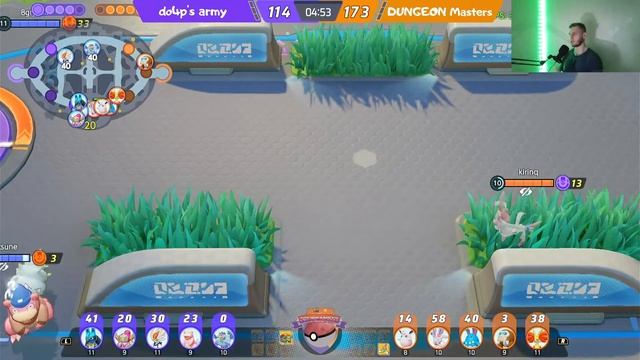 Турнир CISA CUP 3 по Pokemon Unite ФИНАЛ  do4ps army vs DUNGEON Masters игра 1