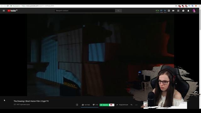 РЕАКЦИЯ НА Рисунок | The Drawing | Short Horror Film | Crypt TV смотреть онлайн
