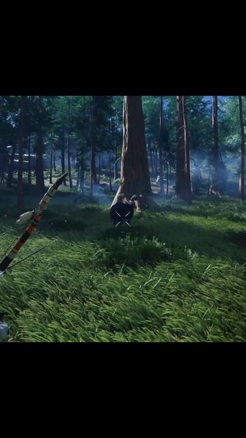 Первая встреча с медведем /Ghost of Tsushima #shorts #gaming #ghostoftsushima #игры смотреть онлайн