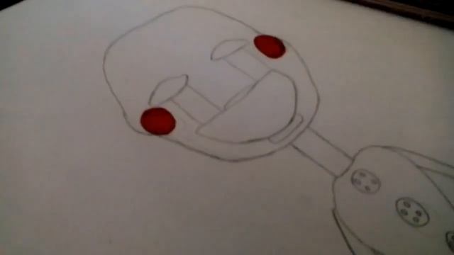 Рисую Марионетку FNAF2