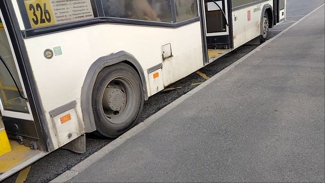 27 мая 2025 г. Автобус 326 маршрут МАЗ-103 8159 Дунайский Проспект Угол Софийской Улицы смотреть онлайн