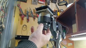 Электронная лупа на базе фотоувеличителя.