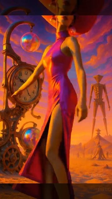 Desert Dreamscape | Devushka i Chasy | Liliya Lyubimova — Pesnya “Ispytanie” 2025 смотреть онлайн