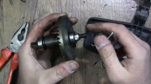 Нет вращения цепи на электропиле!!! Ремонт электрическ