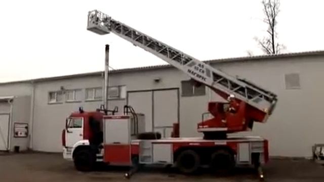 Пожарные автолестницы ВИТАНД на шасси КАМАЗ