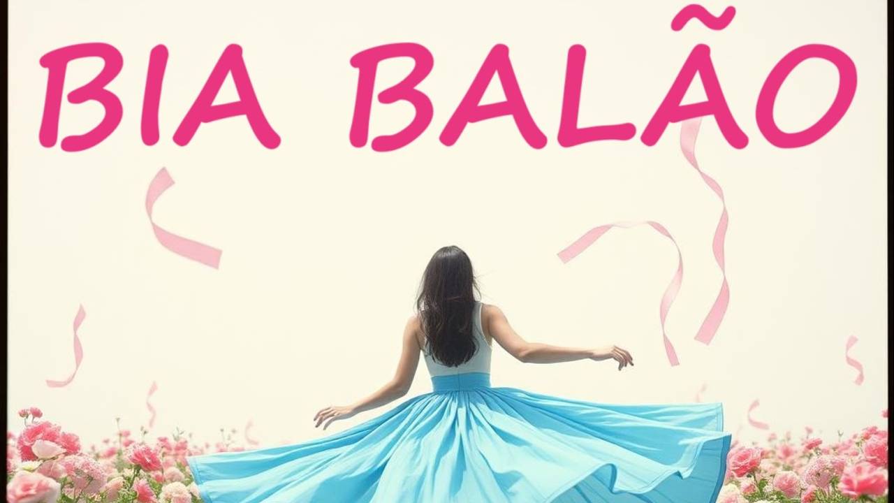 Bia Balão - Luísa (saia Azul-clarinha) - 