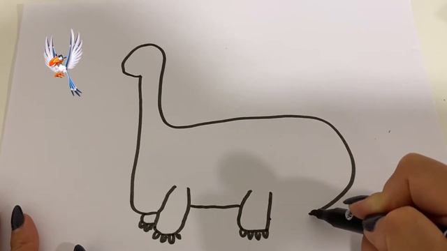 Рисунок динозавра для детей / Draw a Dinosour for kids / Bolalar uchun dinozor rasmlari drawing смотреть онлайн