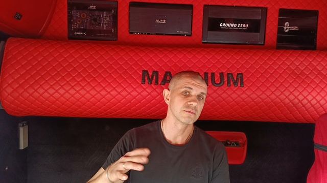 DL Audio Raven 15 V.2 сабвуфер в Рено Магнум смотреть онлайн