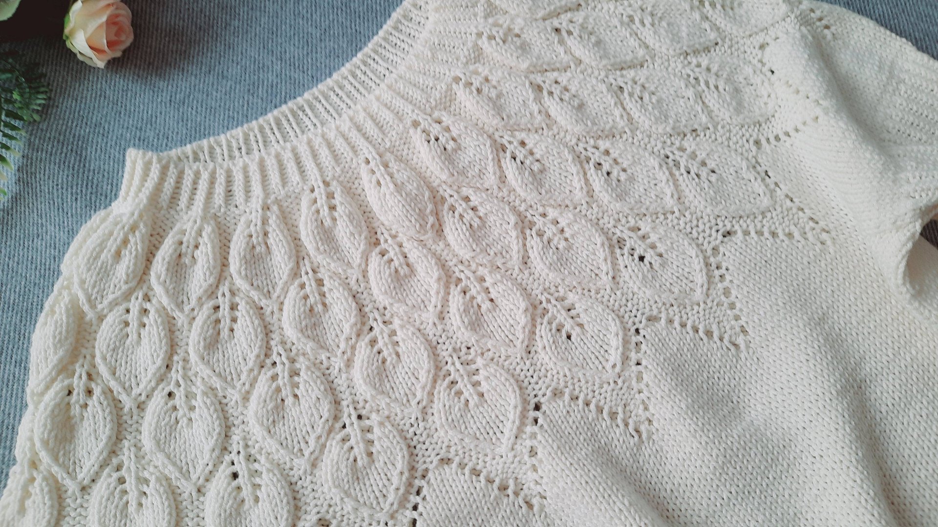 Узор для круглой кокетки. смотреть онлайн