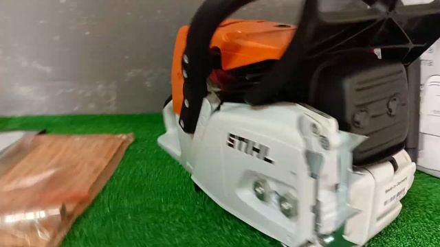 Stihl MS 361 Распаковка и отправка бензопилы смотреть онлайн