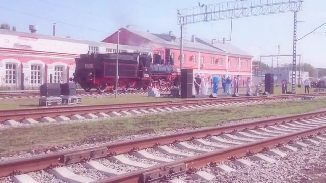 Парад паровозов станция Подмосковная смотреть онлайн