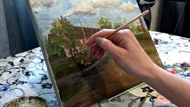 п. Селище в живописи ( Селижаровский район ,Тверская обл.)