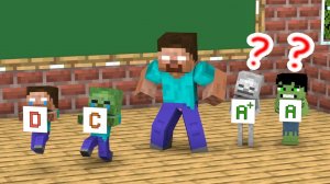 Temple Run Challenge 2022 - Забавная история— Мультик с Персонажами Майнкрафт