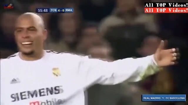 Реал Мадрид   Барселона 7 0, ПОЛНЫЙ РАЗГРОМ!!!!!!!ВСПОМИНА?