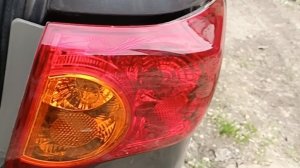 Замена заднего фонаря на Тойота Королла кузов Е 150.