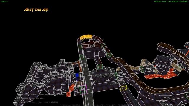 Descent D2X-XL Level 7 Ядро Меркурия первый BOSS