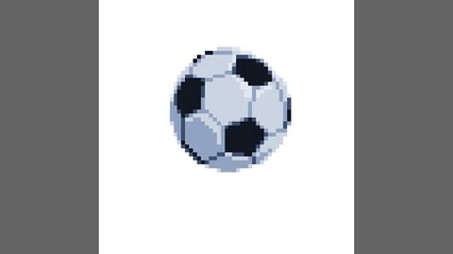 Анимированный рисунок - Футбольный мяч #8 (Sandbox) смотреть онлайн