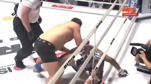 РУССКИЙ ВОИН ВЫРУБИЛ ОГРОМНОГО БРАЗИЛЬЦА!!! МАССА НЕ Р?