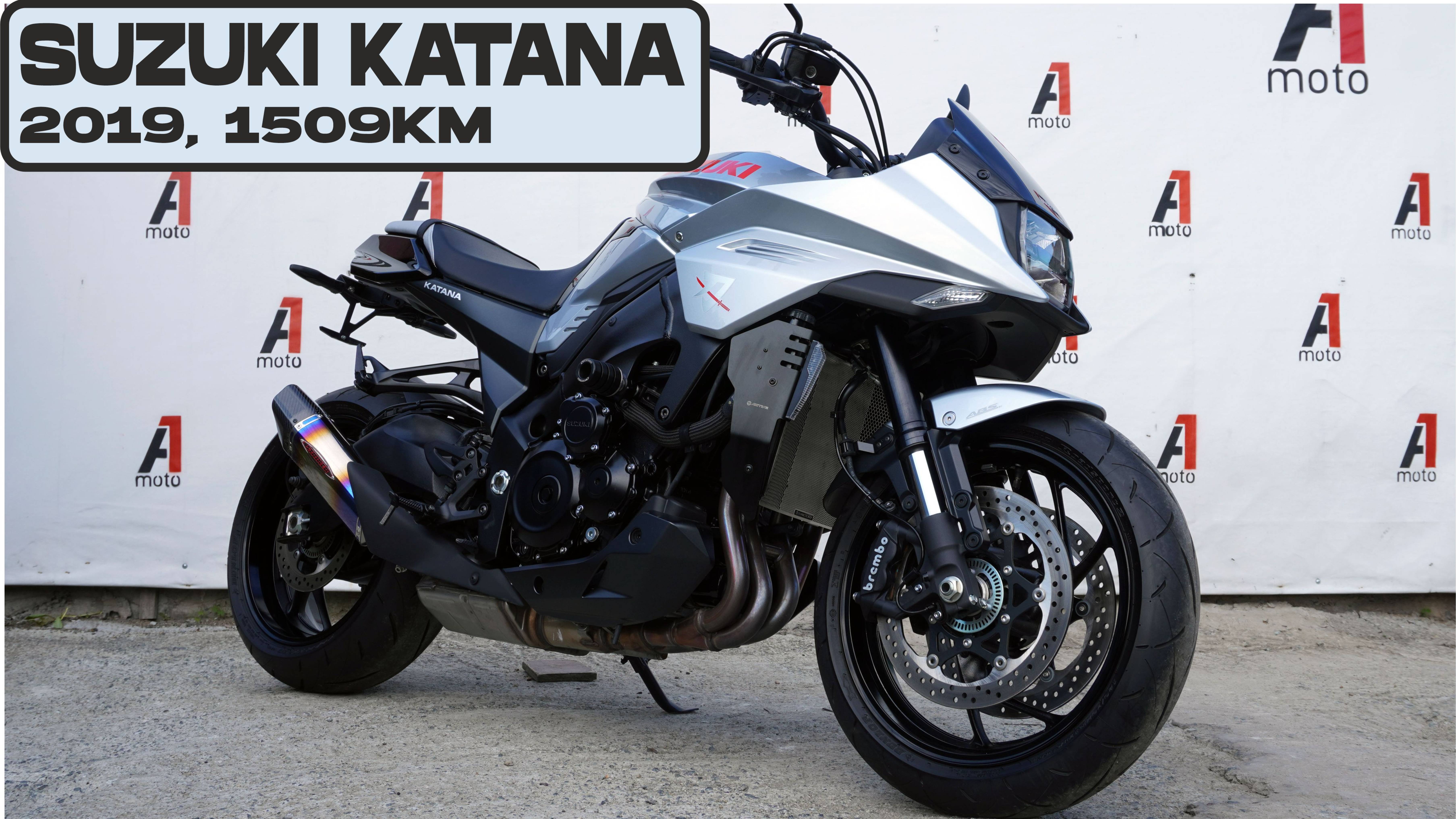 Suzuki KATANA, 2019г, 1509км, осмотр продажа Владивосток.
