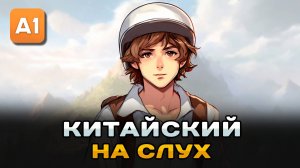 Простой рассказ на Китайском (A0-A1): Доставщик еды | Китайский на слух для начинающих 🎧