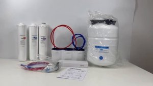 Розпаковка зворотнього осмосу АКВАФОР Osmo Pro 50