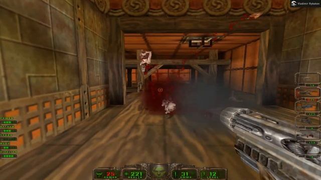 Daikatana - прохождение - E4M5, MISHIMA'S HIDEOUT