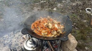 Плов с курицей на садже | Было волшебно вкусно