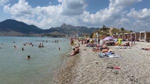 Самый НУДИСТСКИЙ пляж в КРЫМУ! Дикий ОТДЫХ в центре КОКТЕБЕЛЯ! Отдыхающие без комплексов!