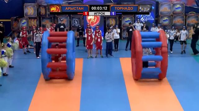 Я Чемпион. BURABAY OPEN -2018. Арыстан - Торнадо. full game- Children's sports game смотреть онлайн