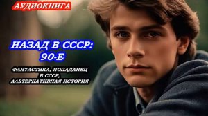 АУДИОКНИГА НАЗАД В СССР: 90-Е, АЛЬТЕРНАТИВНАЯ ИСТОРИЯ, ФАНТАСТИКА, ПОПАДАНЕЦ