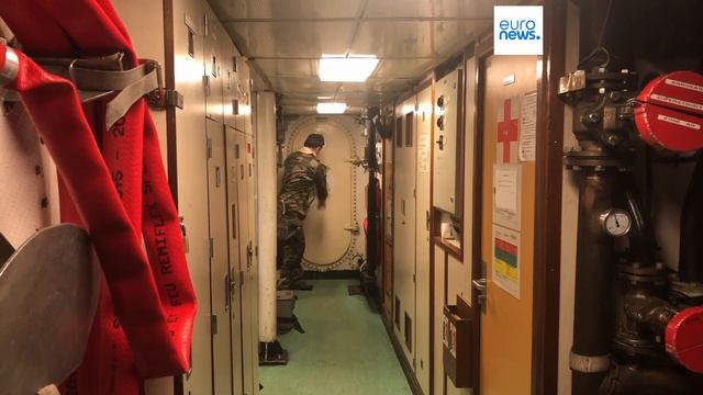 Репортаж: На борту французского минного тральщика в С?