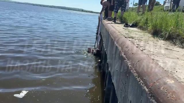 Мужчины спасли малыша, который вместе с коляской упал в реку в селе Свияжск (Татарстан). смотреть онлайн