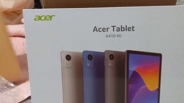 Распаковка планшета Acer A410 с ДВУМЯ сим- картами, планше?