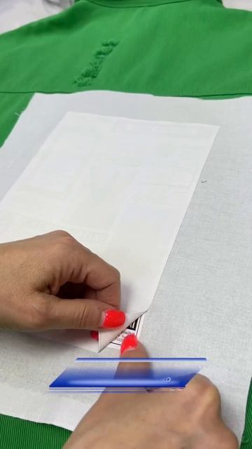 Разьемный термотрансфер - настрачиваем на любое издел