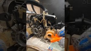 Ремонт/Замена крючка управления режимами на бензопиле Stihl MS170/Ms180