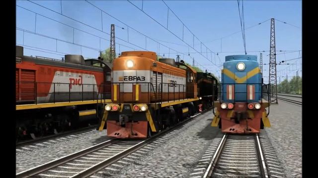 Тепловозы ТЭМ2 пак №2 для Train Simulator 2018