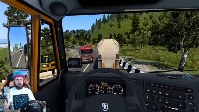 КУПИЛ НОВЫЙ КАМАЗ - Euro Truck Simulator 2 + РУЛЬ CAMMUS C5