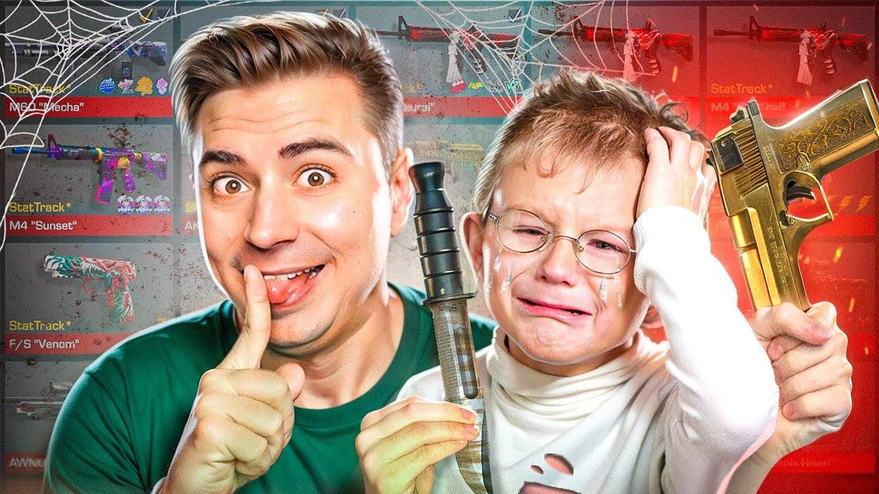 ДОВЕЛ ДО СЛЕЗ ПЛОХОЙ ПРОКАЧКОЙ😭 А ПОТОМ Я КУПИЛ ЕМУ ВСЕ! смотреть онлайн