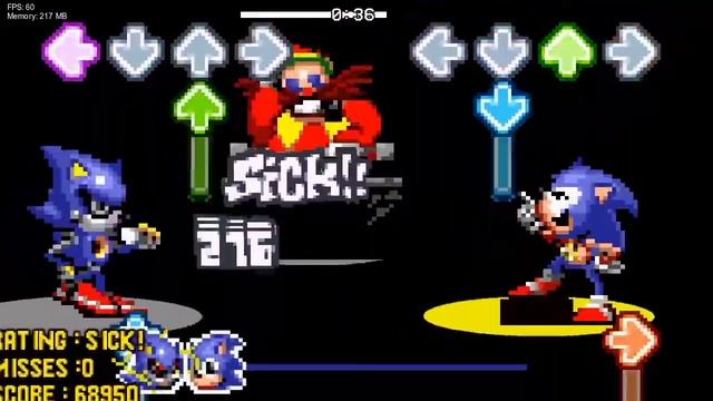FNF Sonic CD Mega CD Locked-on Demo 3 [PC] смотреть онлайн
