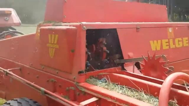 Welger AР53 с гидровыбросом тюков