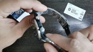 Обзор Casio Edifice ECB-2000D-1A японские кварцевые часы