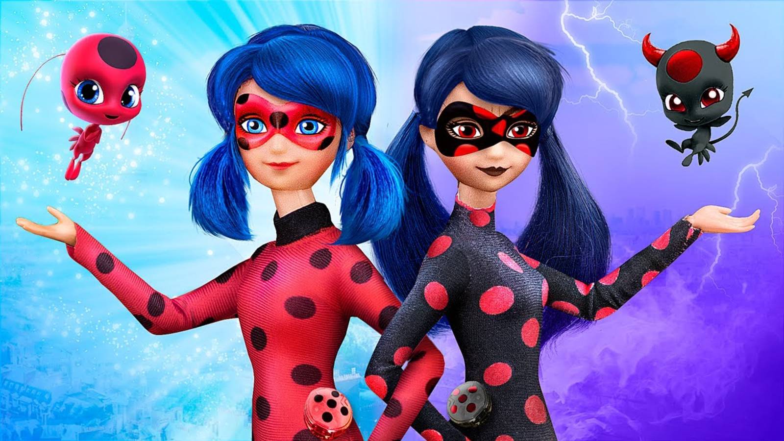 Тёмная Леди Баг - 11 идей для кукол смотреть онлайн