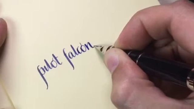 Тестируем Pilot Falcon с пиром SEF (soft extra fine)