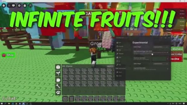 Скрипт на Grown A Garden/GROW A GARDEN SCRIPT *STEAL FRUITS* + DUPE [INF MONEY]