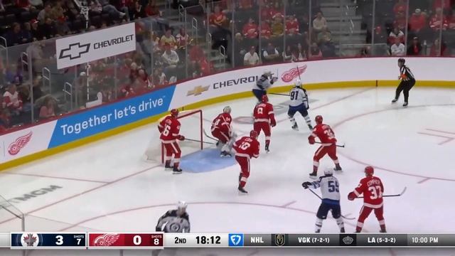 Детройт Ред Уингз - Виннипег Джетс НХЛ Регулярный сезо