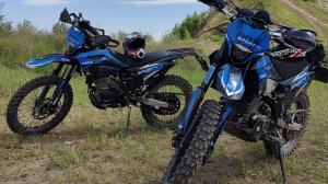 Прохват на сложную тропу! Регул мото спорт 003 про