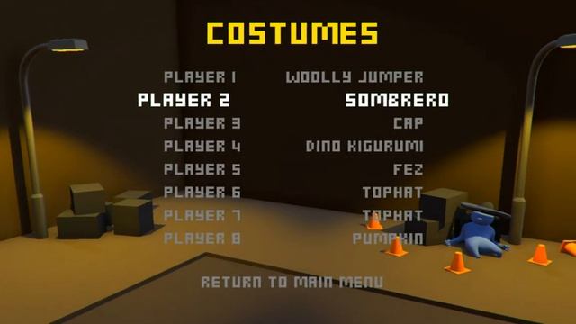 Gang Beasts №2 Костюмы