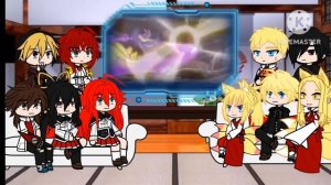 реакция персонажей DxD на Наруто как отец куны А Саске как дядя 5/5 часть